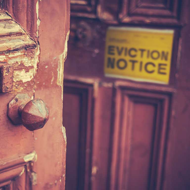 Eviction notice