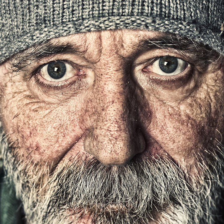 Homeless gentleman