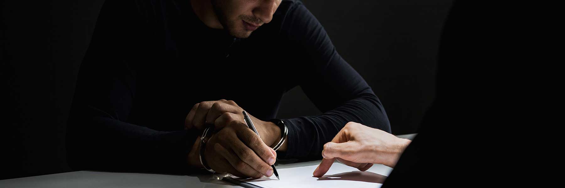 Illustration of someone having their probation revoked.